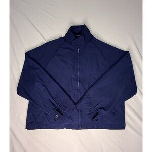 Vintage SEARS Cotton Jacket Coat Blue Men’s Size XL